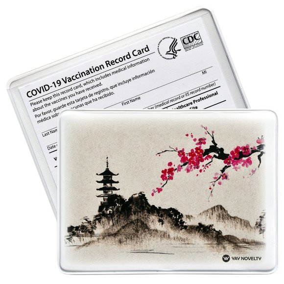 Vaccination Card Holder - Oriental Mountain - Picture 1 of 1